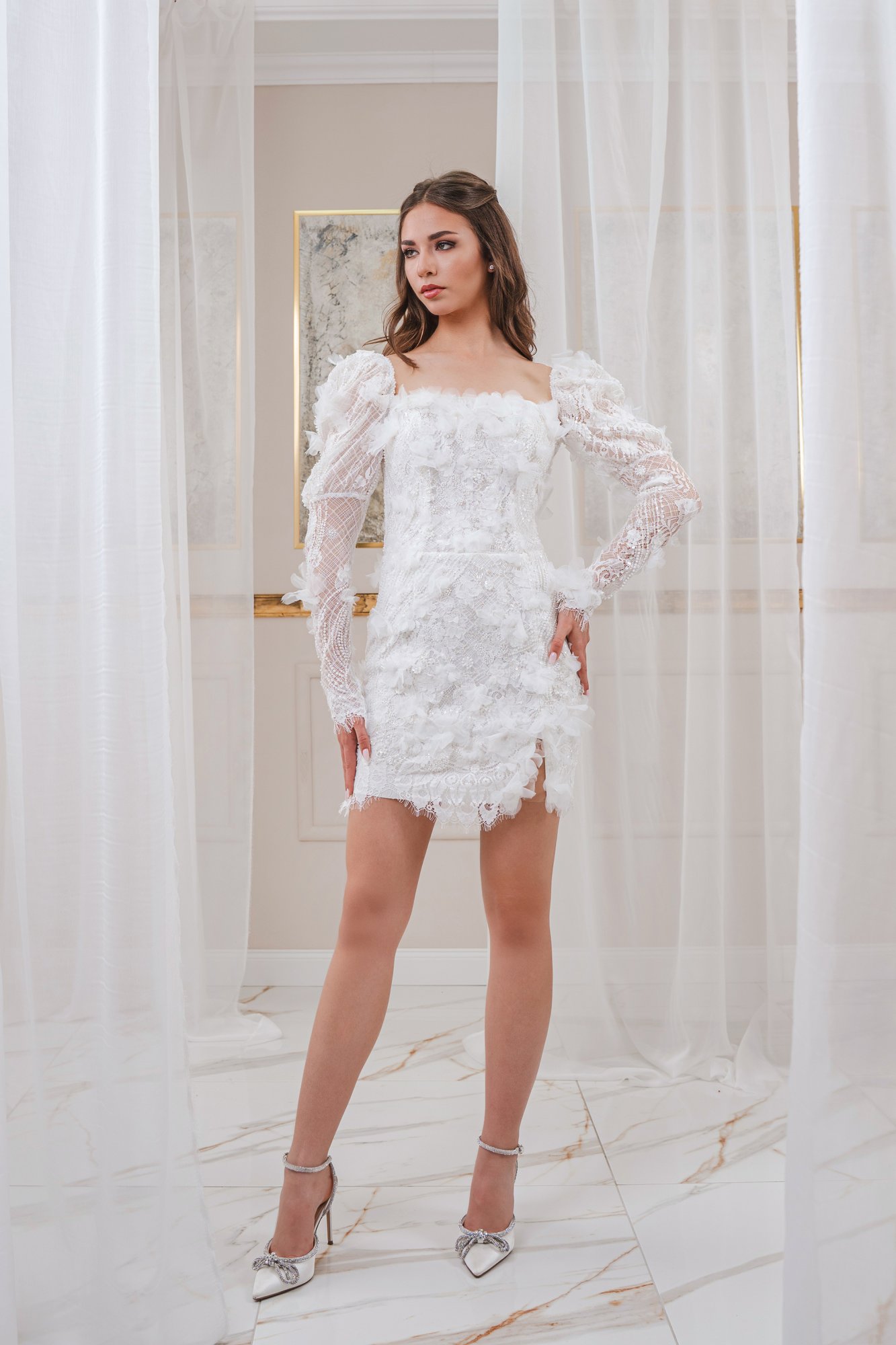 Мини рокля Rosa